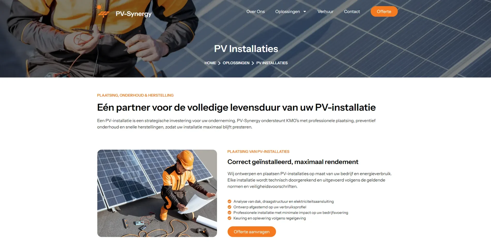 pvs pv installatie